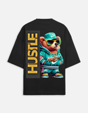 hustle oversized tshirt