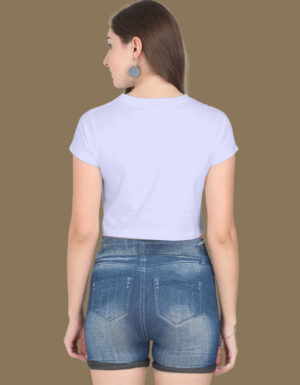 good vibes butterfly crop top