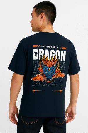 unstoppable dragon graphic t shirt / sticker – fierce asian mythology inspired streetwear