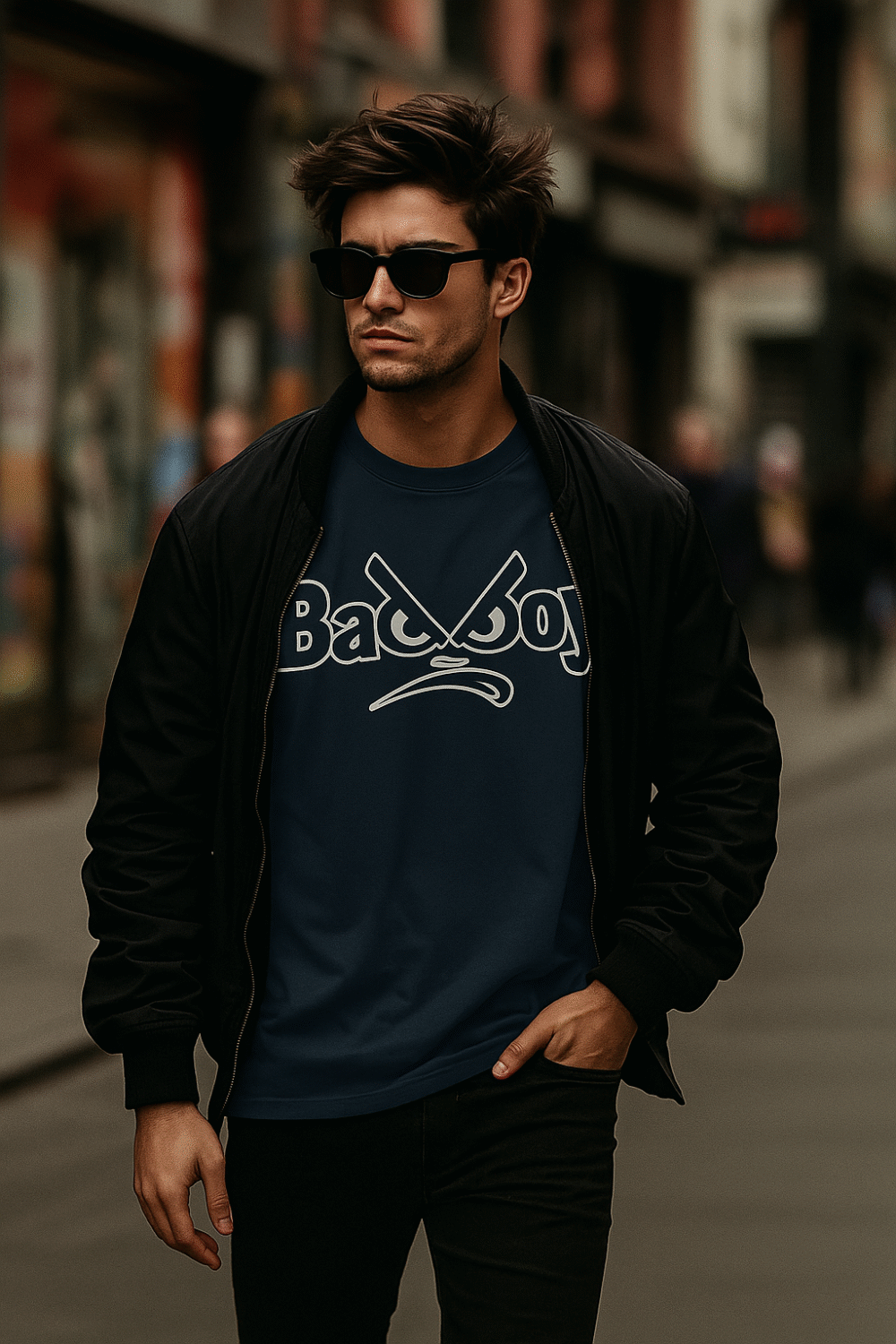 bad boy graphic t shirt – bold streetwear tee for men & women | edgy urban style