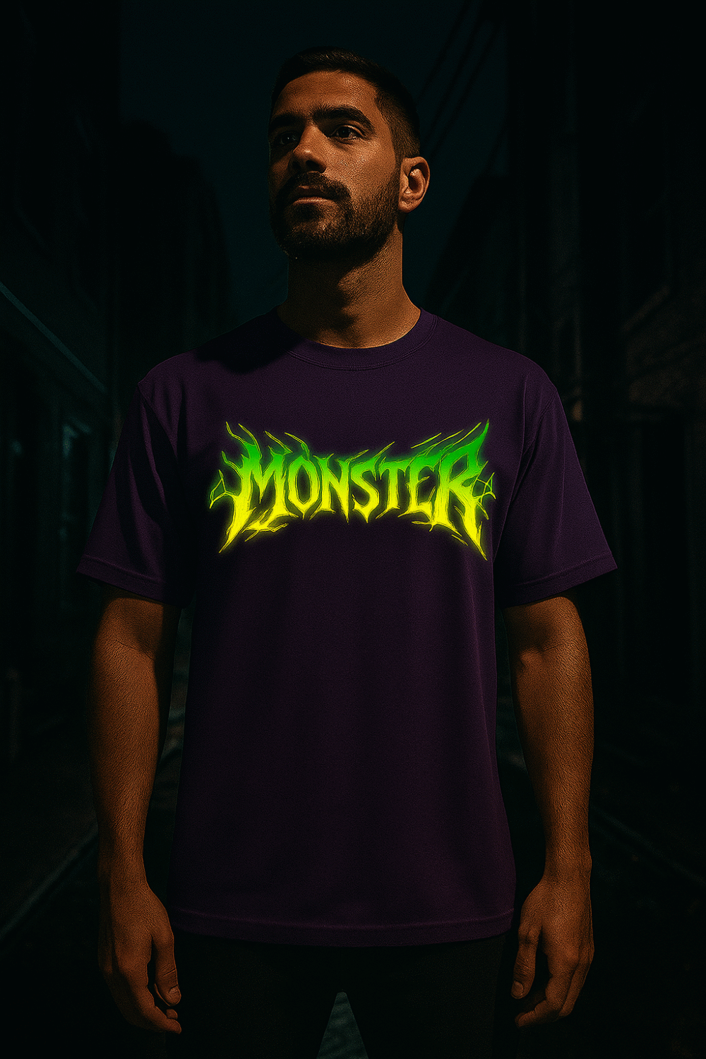 monster graphic t shirt