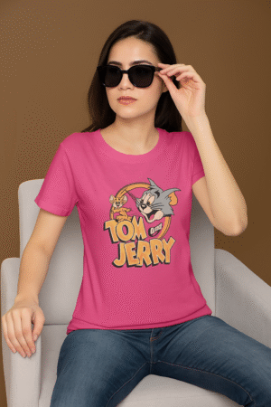 tom & jerry cartoon women’s t shirt