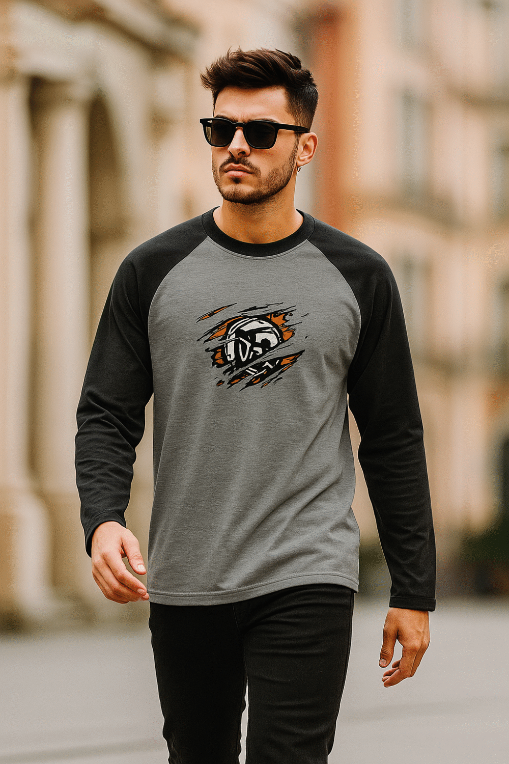 goku unisex raglan t shirt