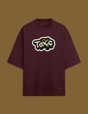I’m Toxic Oversized T-Shirt – Radioactive  Streetwear Tee - Image 2