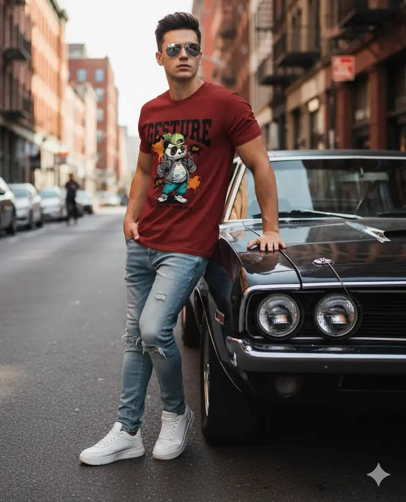 Gesture Unisex Basic T-Shirt