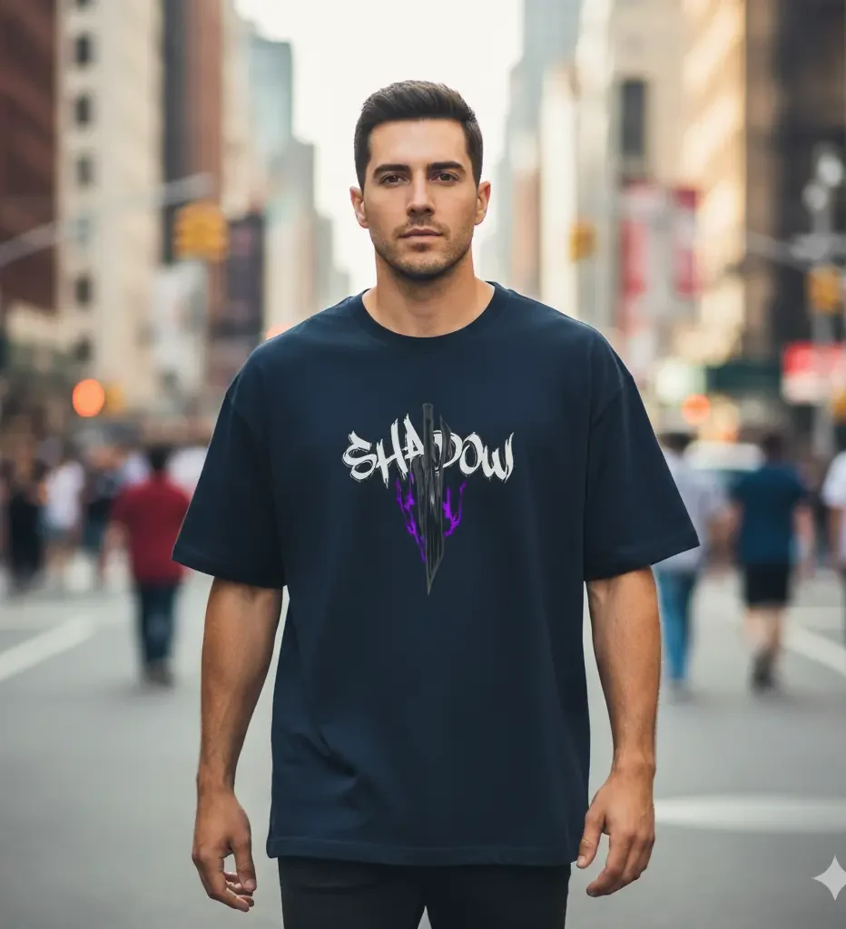 Shadow Blade T-Shirt – Dark Flame Edition