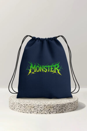 Monster Glow In Dark Drawstring Bag