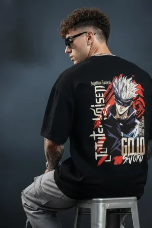 Gojo Satoru Anime T-Shirt – Unisex Graphic Tee for Men & Women