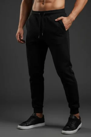 Black Unisex Joggers For Men & Women