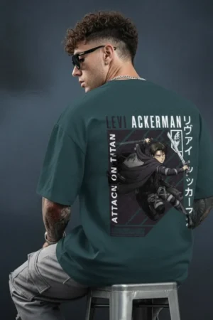 Levi Ackerman Attack on Titan T-Shirt – Unisex Anime Graphic Tee