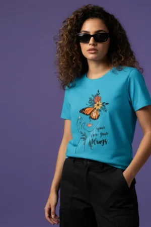 Never Hide Your Wings Girls Tshirt