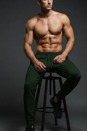 Bottle Green Unisex Joggers