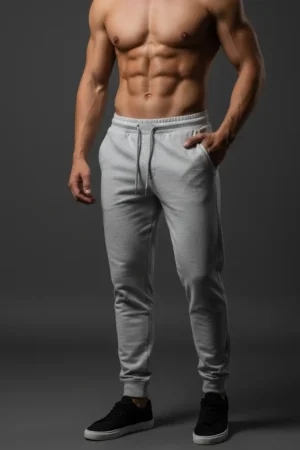 Grey Melange Unisex Joggers