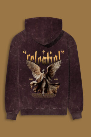 Celestial  Acid Wash Unisex Hoodie