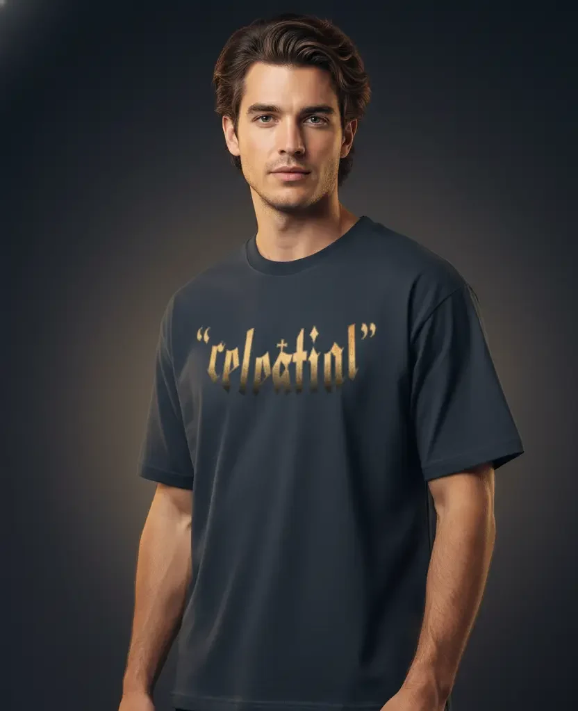 celestial Unisex Oversized Standard T-Shirt - Image 2