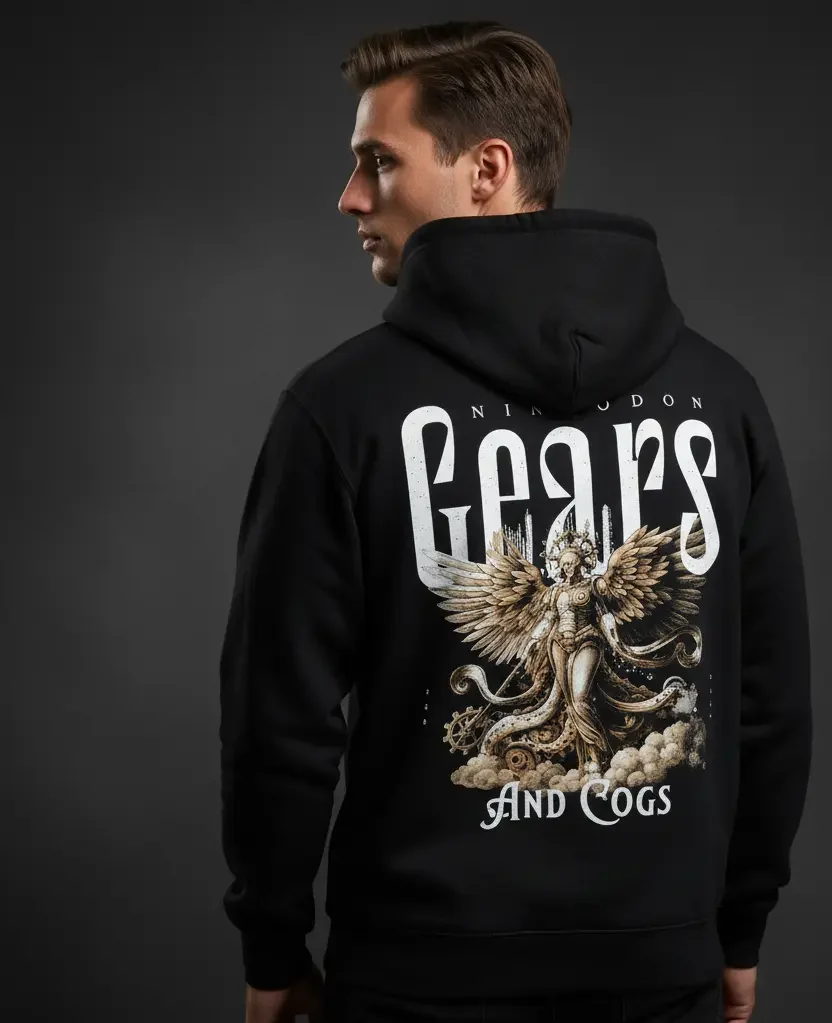Gears and Cogs Unisex Zip Hoodie
