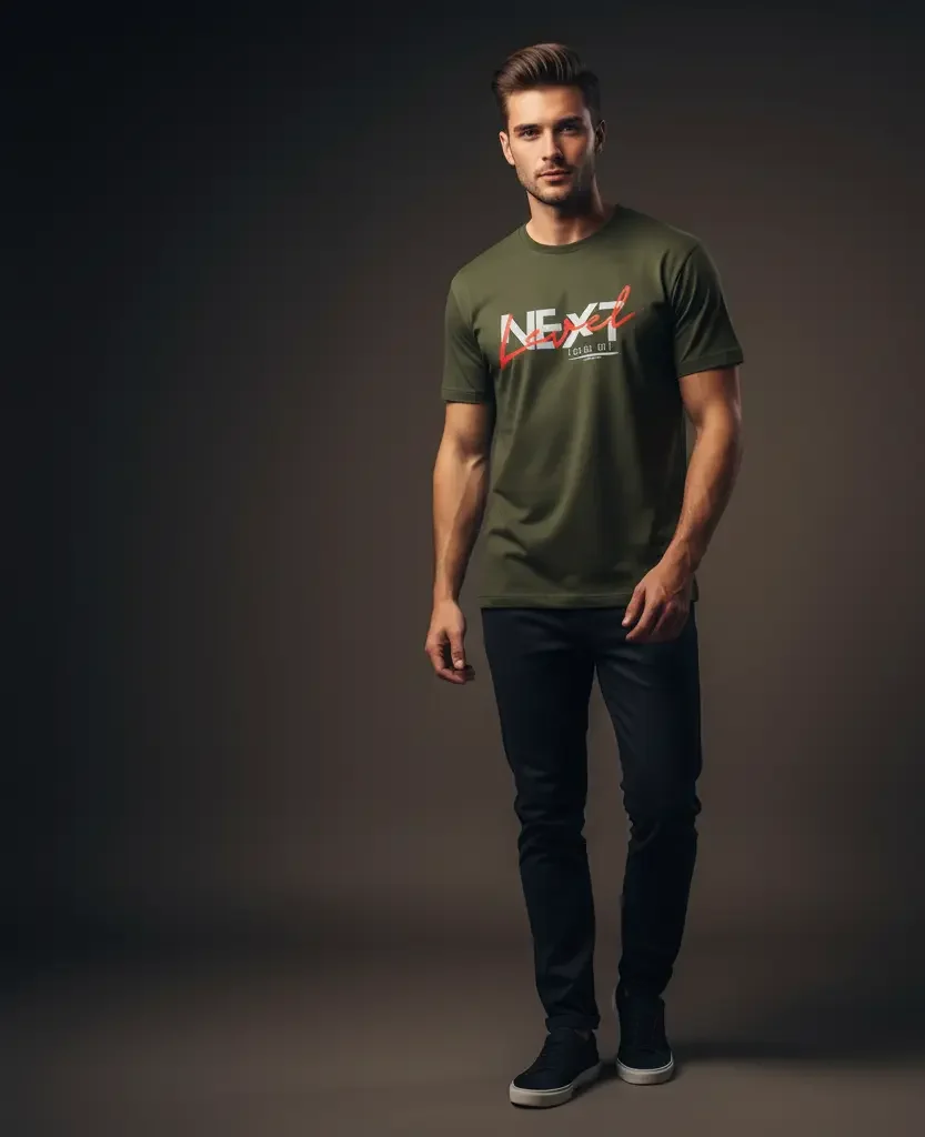 Next Level With Me Unisex Crew T-Shirt - Image 2