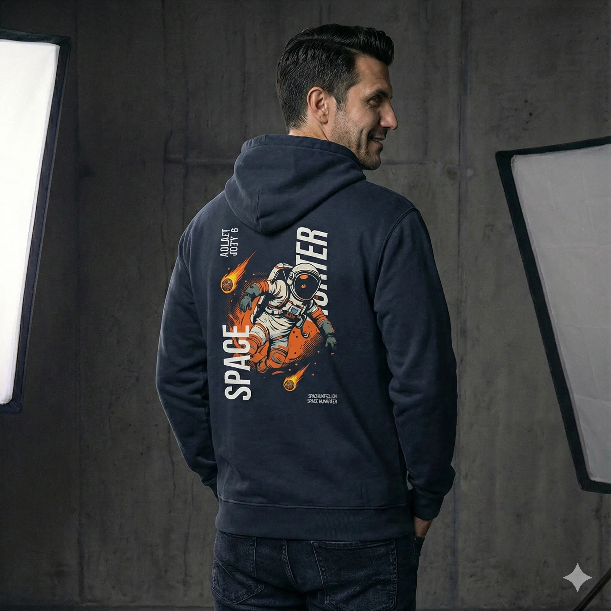 Space Frontiers unisex Hoodie