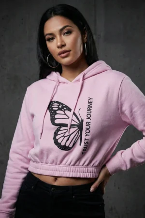 Trust The Process Butterfly Hoodie