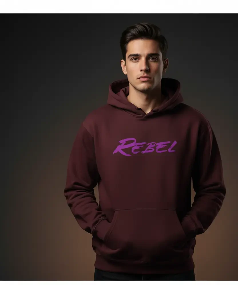 Rebel Angel Hoodie – Unisex Hoodie - Image 2