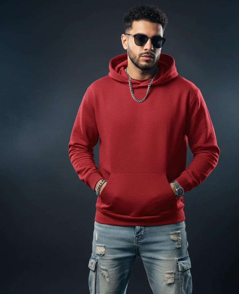 Red Unisex Hoodie | Bold. Confident. Unstoppable.