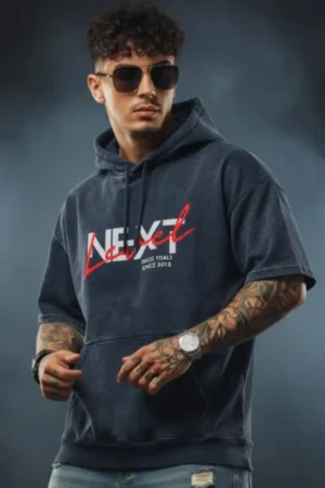 Next Level With Me Acid Wash Hoodie  | Streetwear for Dream Chasers