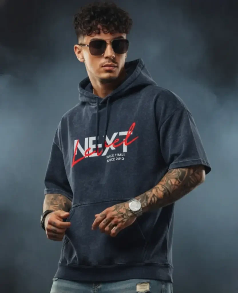 Next Level With Me Acid Wash Hoodie | Streetwear for Dream Chasers