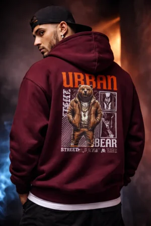Urban Beast Graphic Hoodie