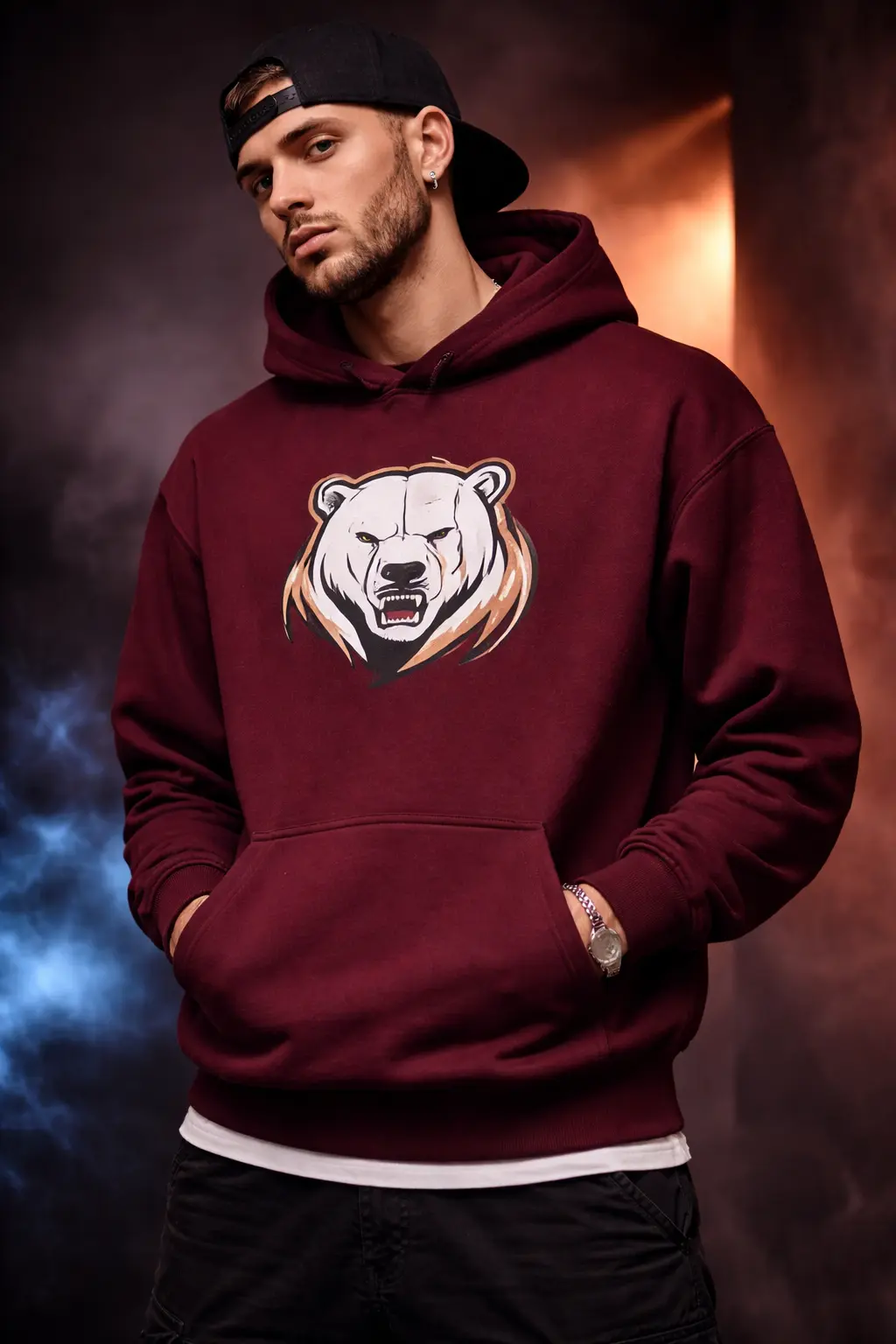 Urban Beast Graphic Hoodie - Image 3