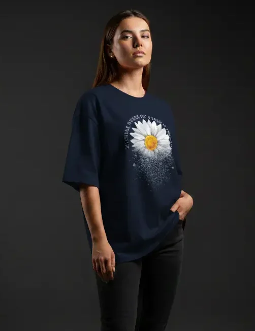 Whisper Words of Wisdom Oversized Tee - Image 2